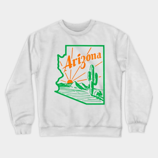 Arizona Crewneck Sweatshirt by MindsparkCreative